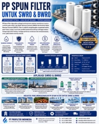 large PP Spun Filter untuk SWRO dan BWRO